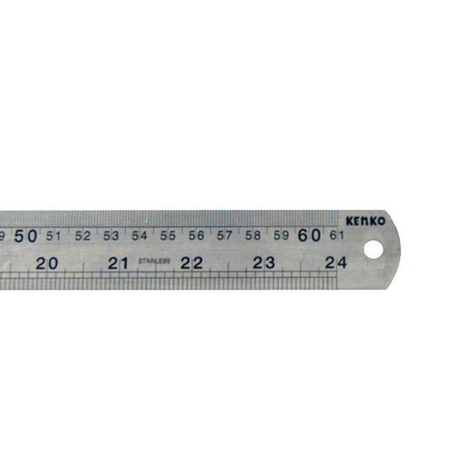 

Paket Meriah Kenko Penggaris Besi 6cm Stainless Steel Ruler 6 Cm