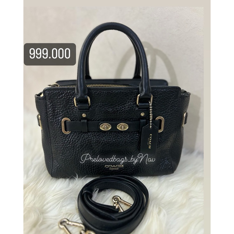 preloved Coach mini blake