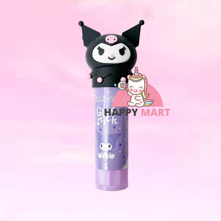 

Grosir Populer GLUE STICK HEAD ICON motif sanrio KUROMI