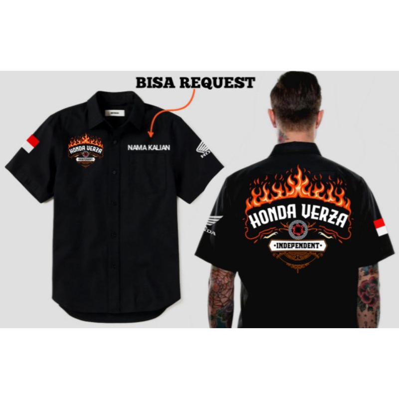 Kemeja Honda Verza Baju Verza Distro