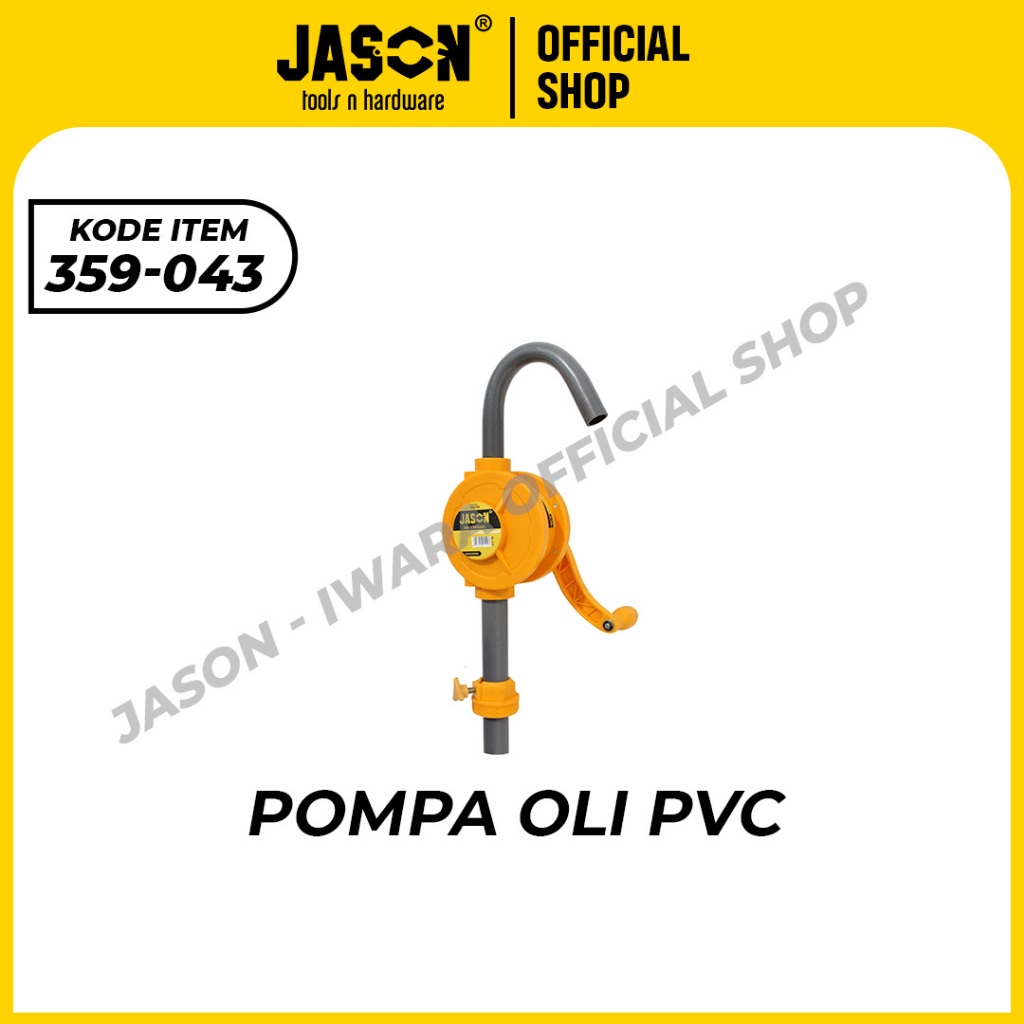 POMPA OLI PVC MANUAL JASON 359-043