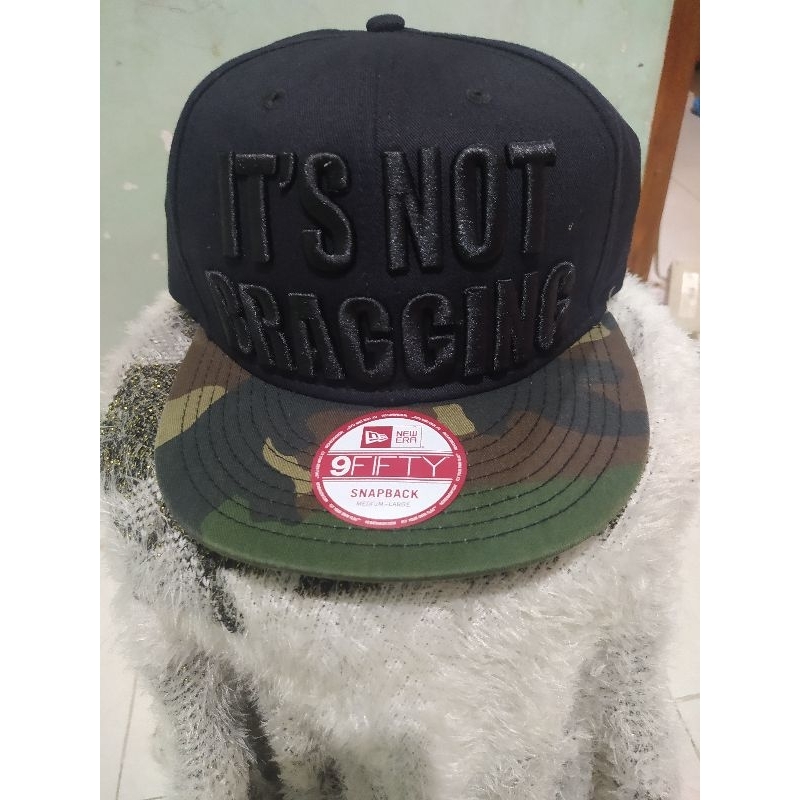 topi new era x Muhammad Ali second seperti Baru