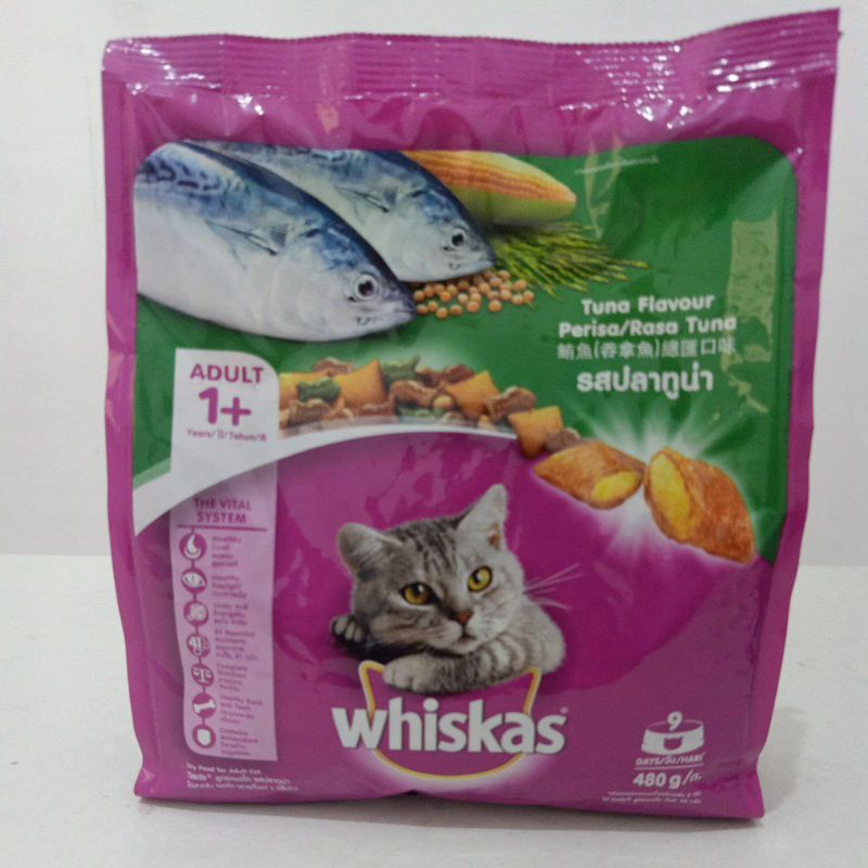 Whiskas Adult Tuna 480 gr
