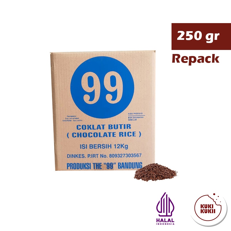 

Meses Coklat 99 250gr | 99 Meses Cokelat MURAH 250 gram | Coklat Butir MURAH