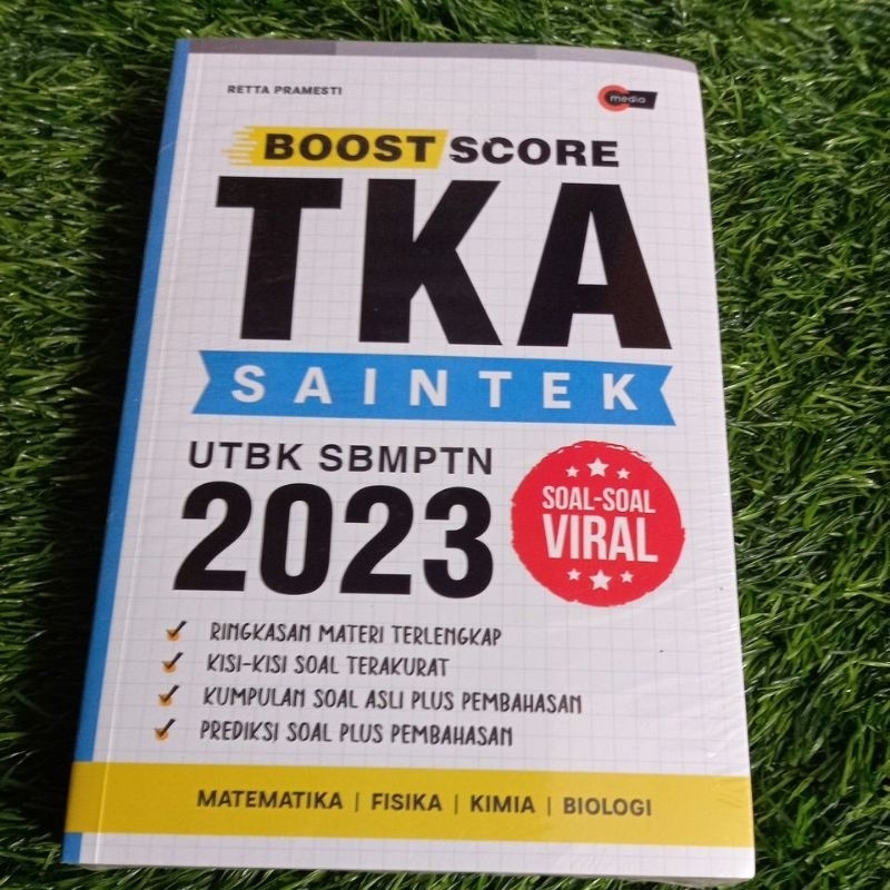 BUKU BOOST SCORE SAINTEK UTBK SBMPTN 2023