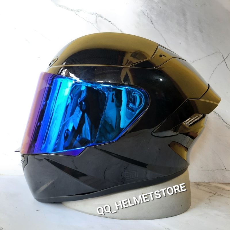 HELM FULL FACE TTC KBR BLACK GLOSS