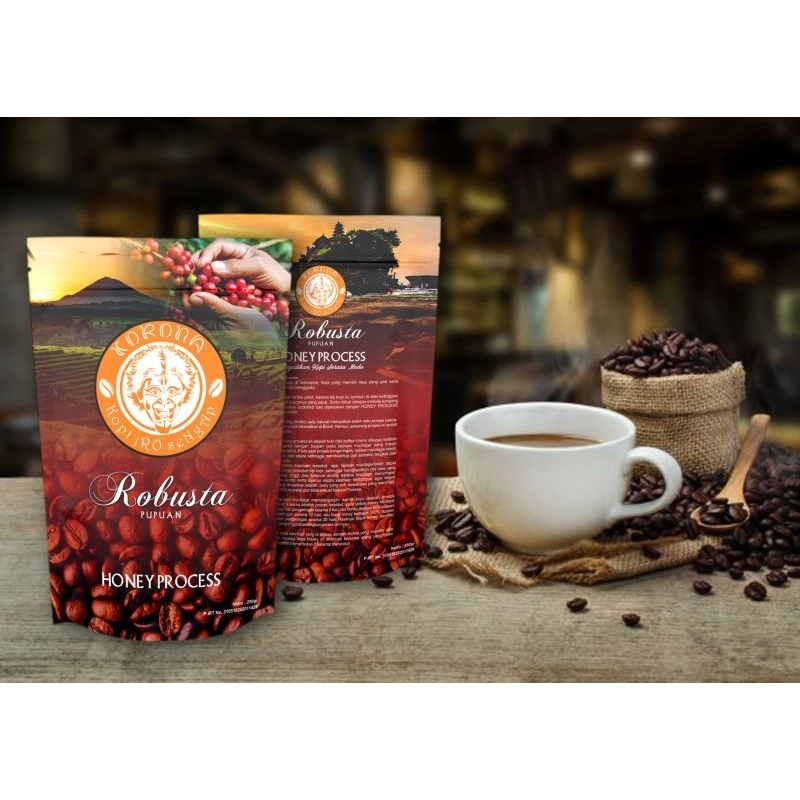 

kopi robusta honey proses