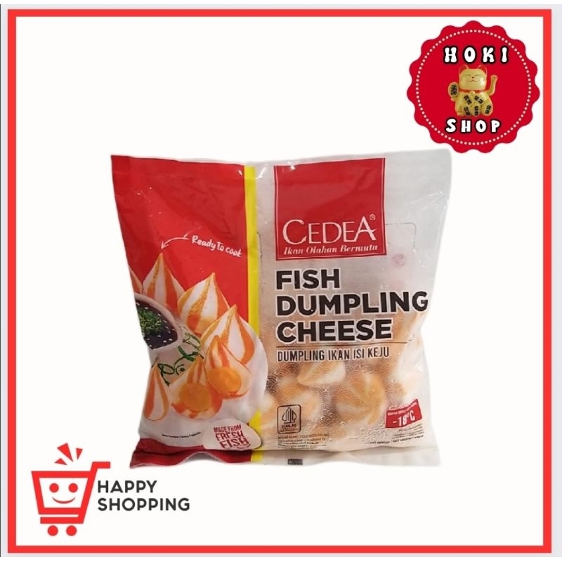 

[INSTAN ONLY] Cedea Dumpling Keju 500gr / Cedea Fish Dumpling Cheese / Cedea Keju