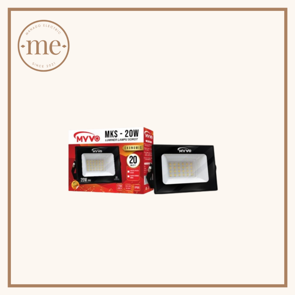 Lampu Sorot LED 20 Watt Myvo