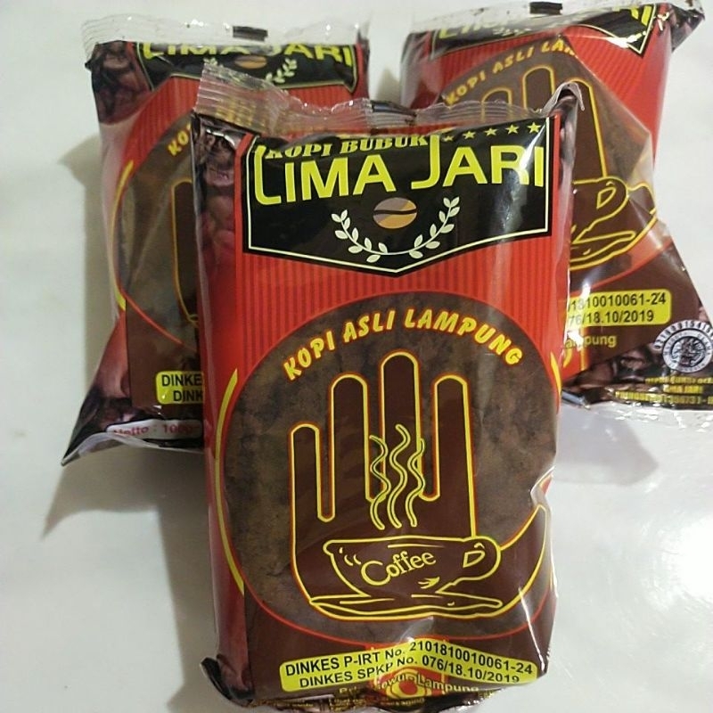 

kopi bubuk lima jari