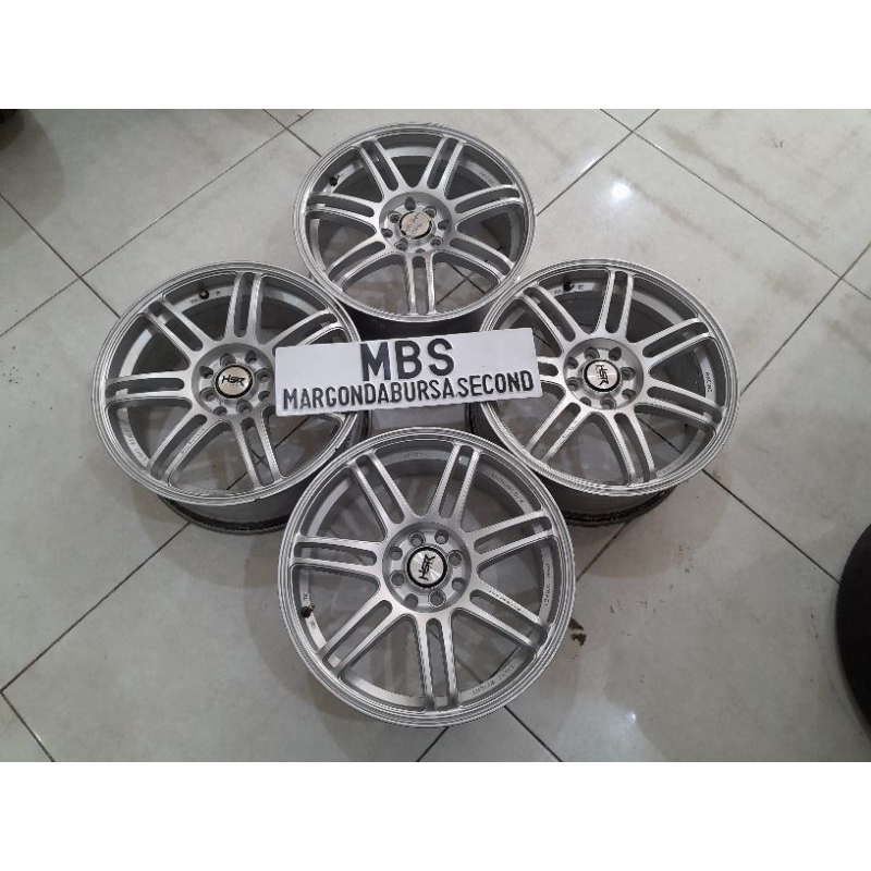 VELG MOBIL RECING RING 17 HSR BON SIVER PCD 4x100-4x114,3