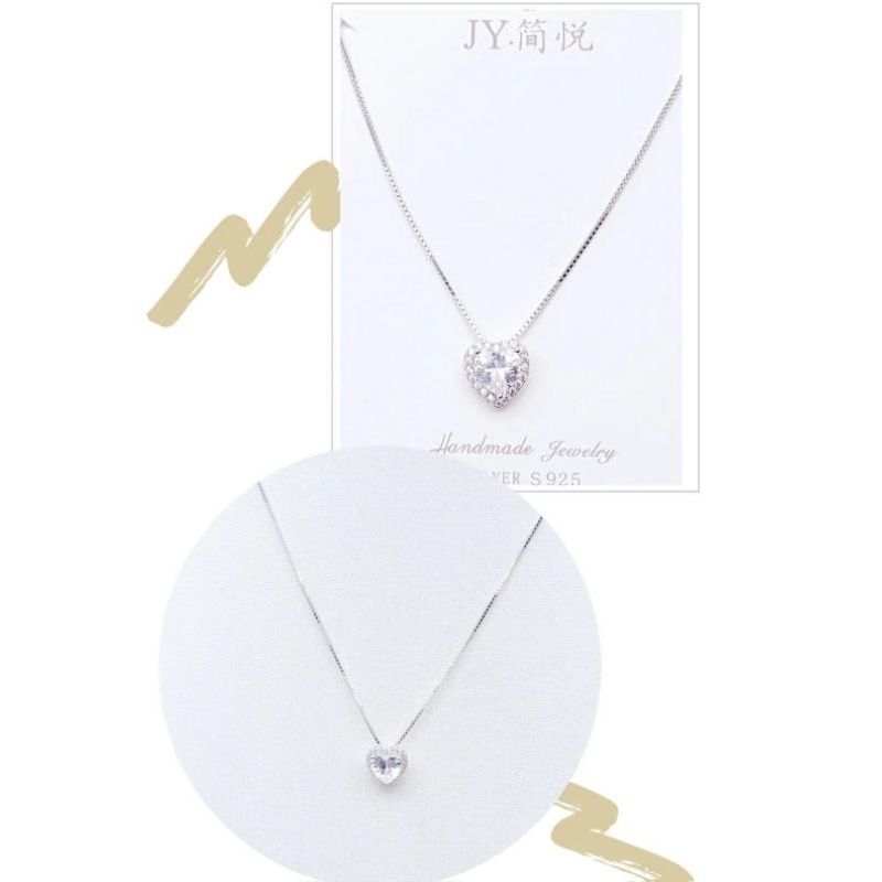 Kalung silver S925 love