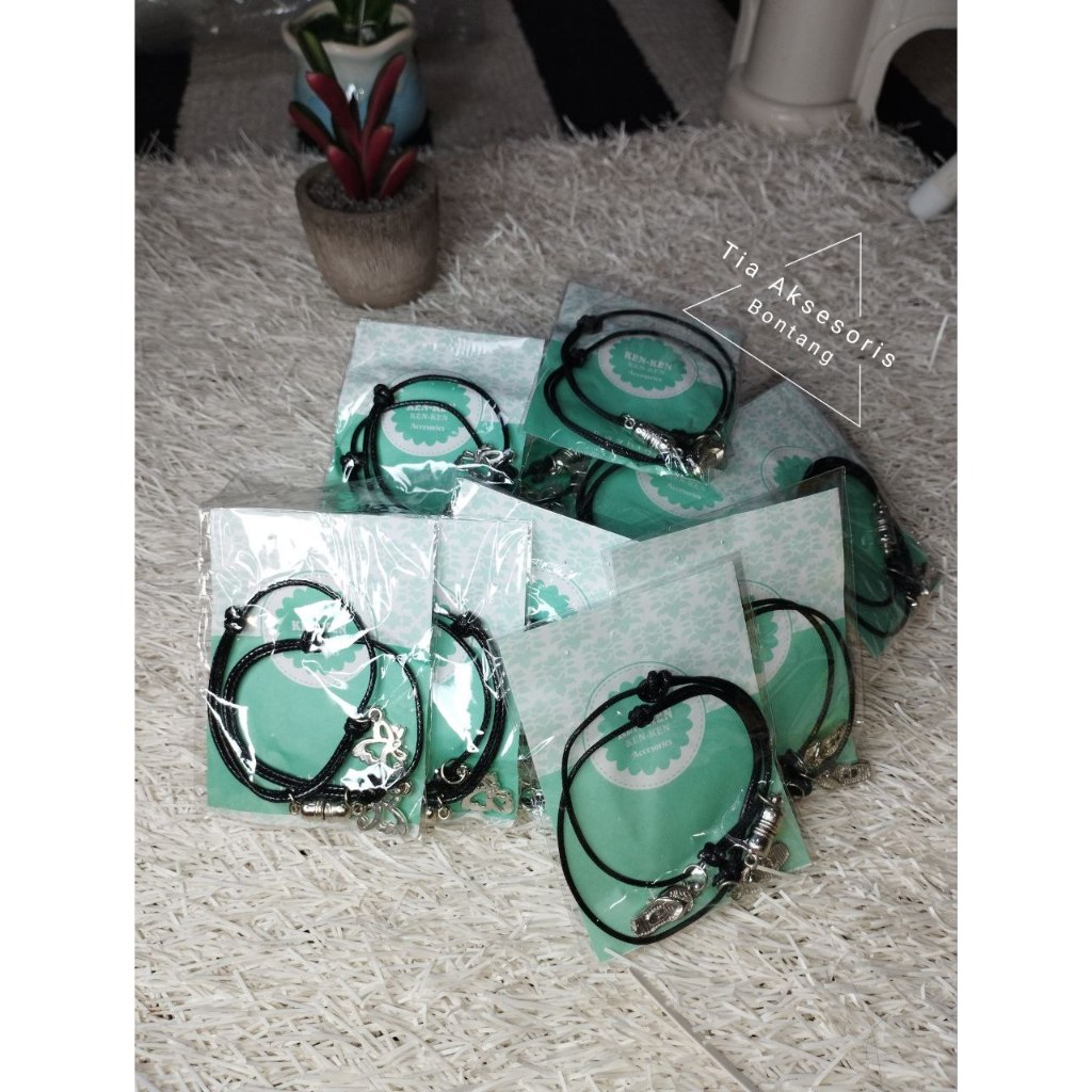 SET GELANG COUPLE MAGNET / MAGNETIC COUPLE BRACELET