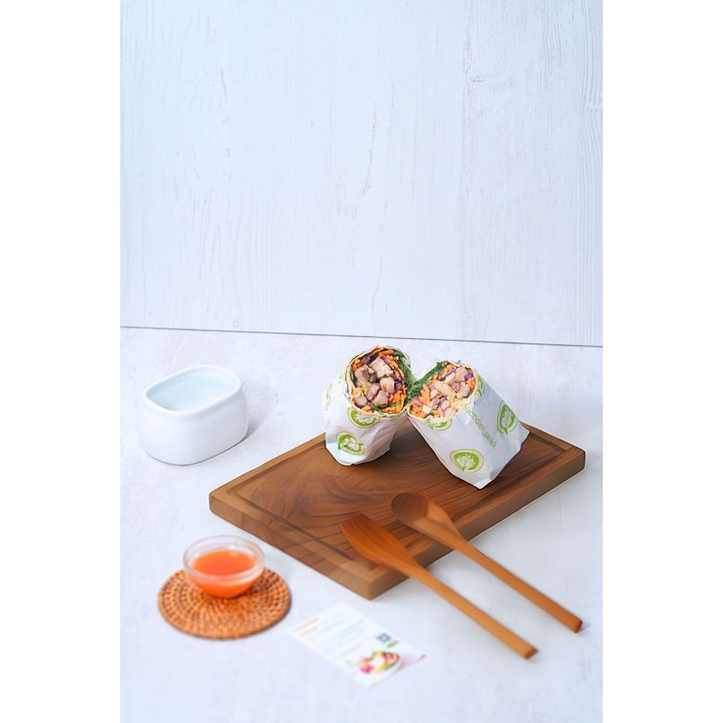 

Wrap Salad | Salad Sayur | Wrap Chicken Ceasar (400 Kcal)| Salad Diet | Salad Siap Saji | Ready To Eat Salad | Diet & Detox