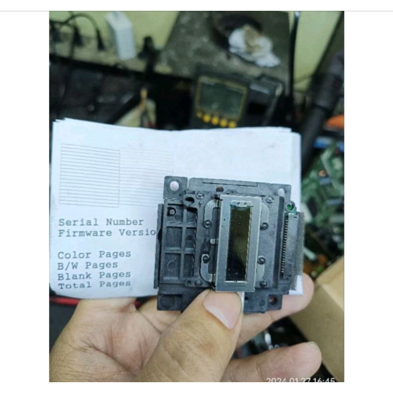 print head Epson L120 L121 L110 L210 L210 dll Bekas normal