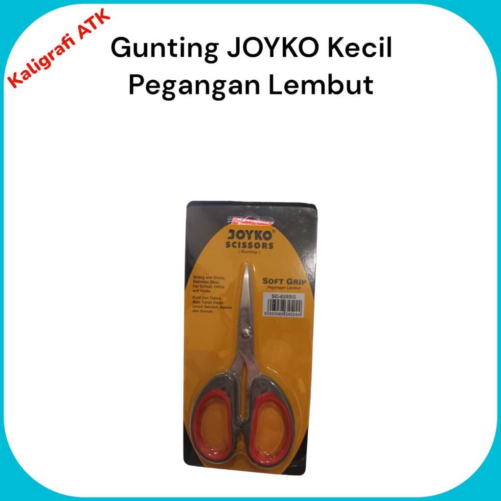

Gunting kecil Joyko Stainless SC-828SG Soft Grip