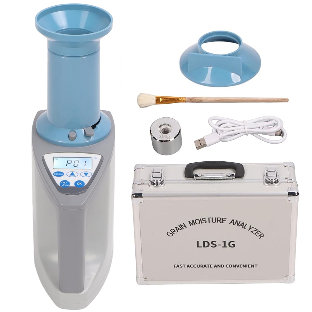 Grain Moisture Meter LDS Beras Gandum Kacang Jagung Grain Tester LDS1G