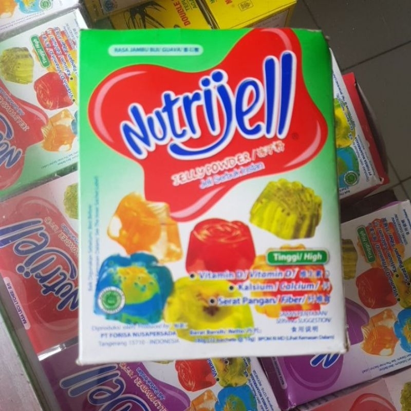 

NUTRIJELL JELLY POWDER/JELI SERBUK INSTANT 15GR/SACHET