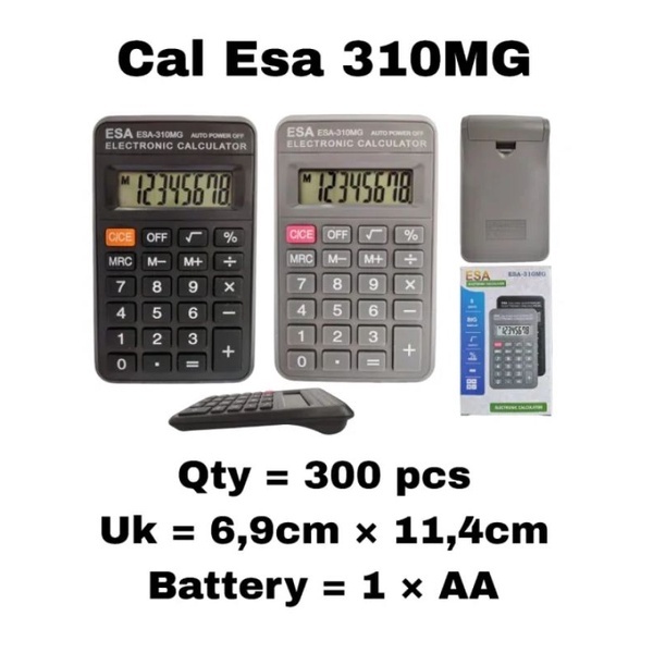 

kalkulator esa 310 8 digit berkualitas