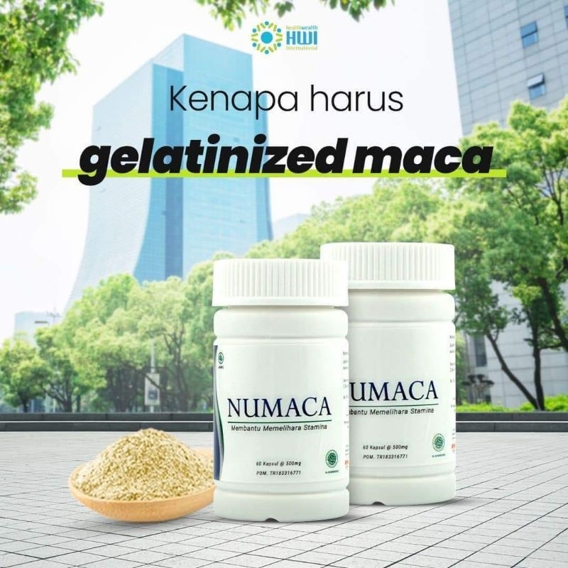 numaca pengganti vitamaL  memelihara stamina isi 60kapsul