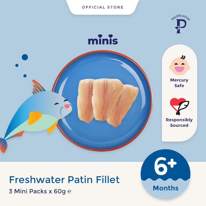 

Pacificatch minis Freshwater Patin Fillet | mpasi bayi (Ikan Patin Air Tawar)
