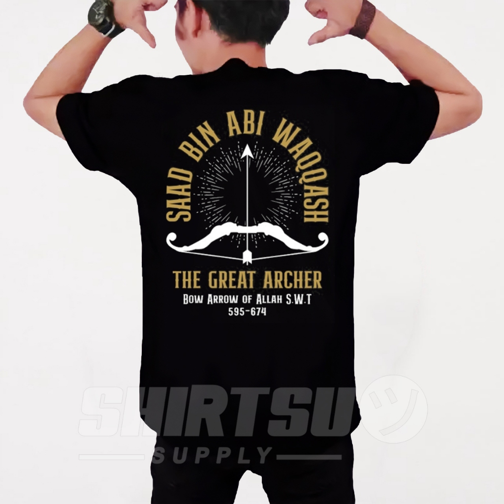 Baju Kaos Kata Kata Santri Islami Dakwah Oblong Santai Clothing Pria Dewasa Salafy Distro Terbaru Ke