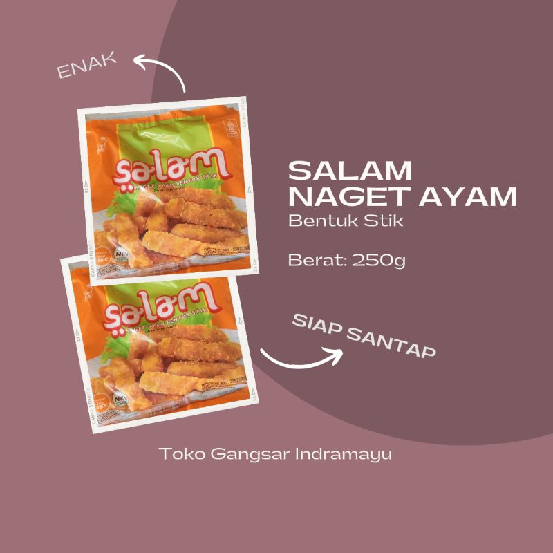 

Salam Chicken Nugget 250g