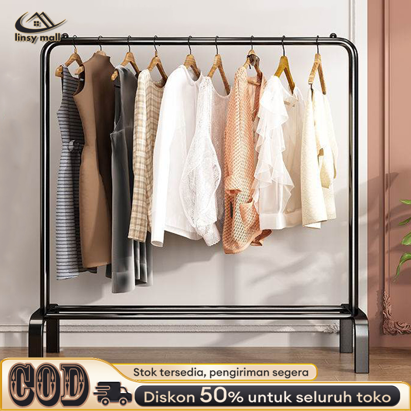 Single Stand Hanger Gawang Stand Hanger Besi Kuat Stand Hanger Minimalis