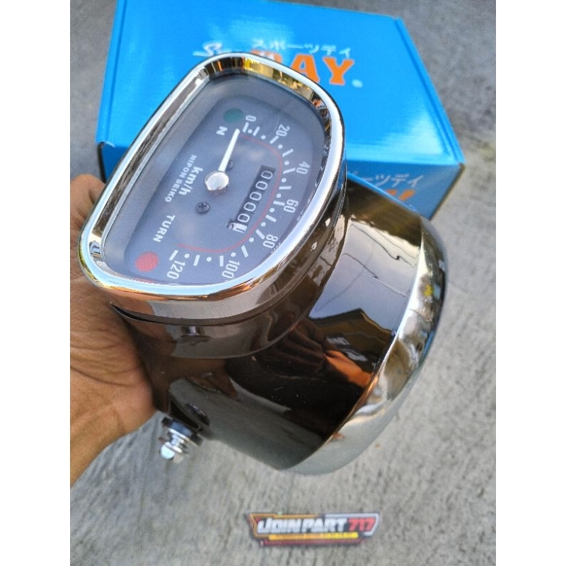 Batok lampu depan Honda cd90 ct90new heat lamp depan Honda cd90 new detail original