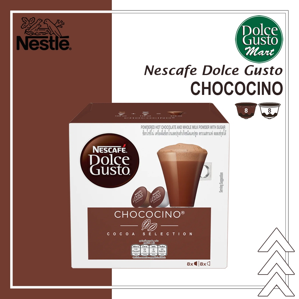 

Capsule Nescafe Dolce Gusto Chococino Box Original Nestle - Coklat Kapsul Cocoa Selection