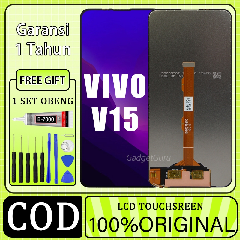 【ORIGINAL 100%】LCD VIVO V15 FULLSET TOUCHSCREEN / ORIGINAL100% LCD / copotan / original fullset(Gara