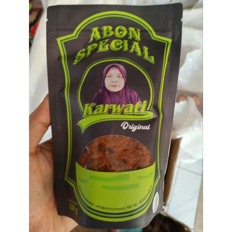 

RB22 Abon Ayam Special Karwati original pouch / Abon ayam / temen makan / Temen Makan Nasi