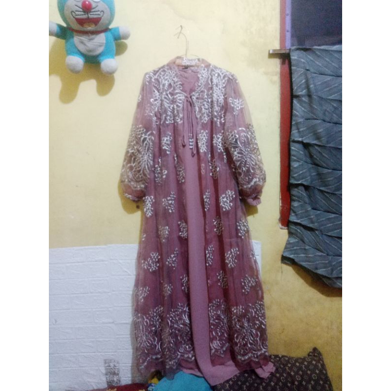 gamis pesta sallaco limru