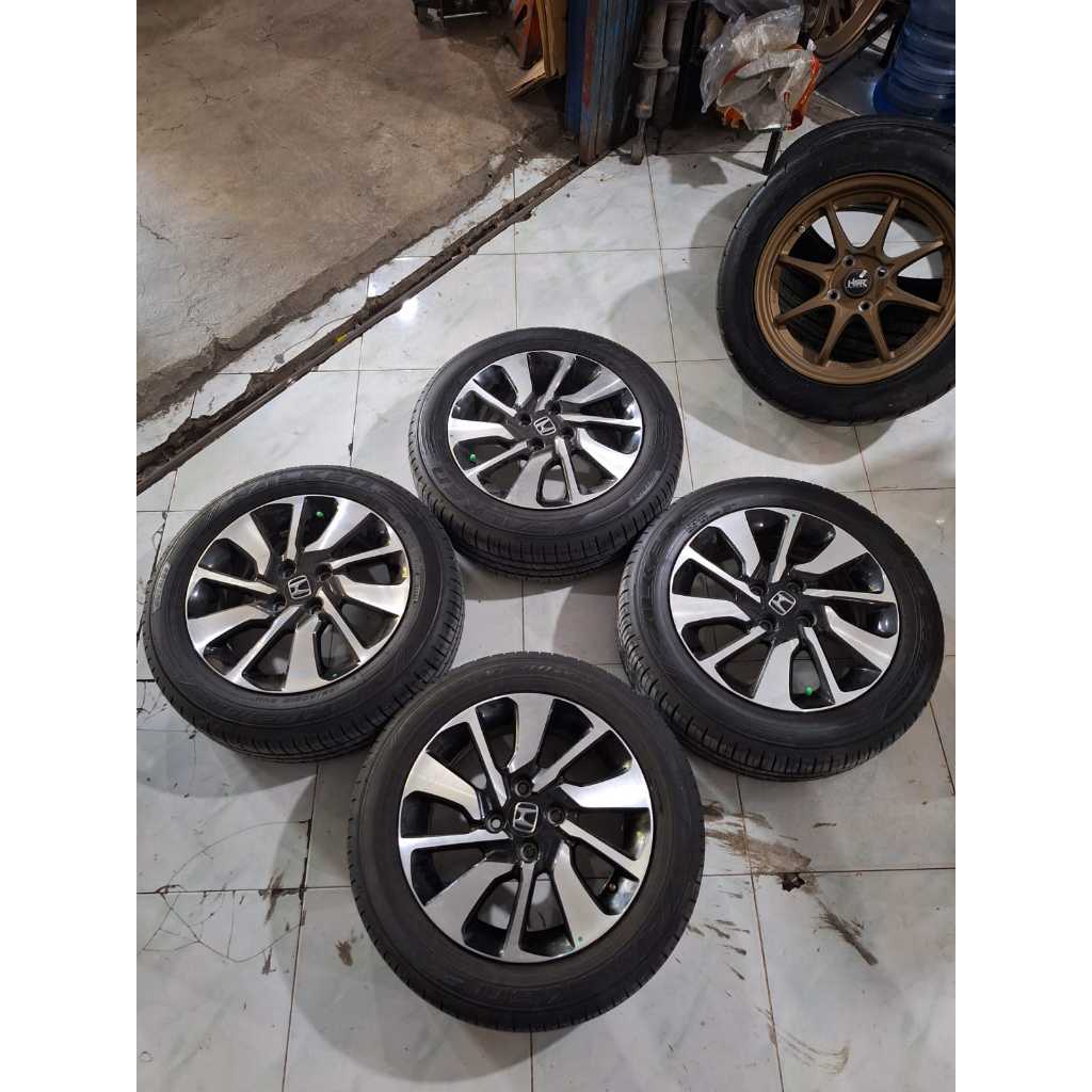 Velg Bekas Ring 15 Copotan STD BRIO RS R15 H4X100 BAN 185 55 R15