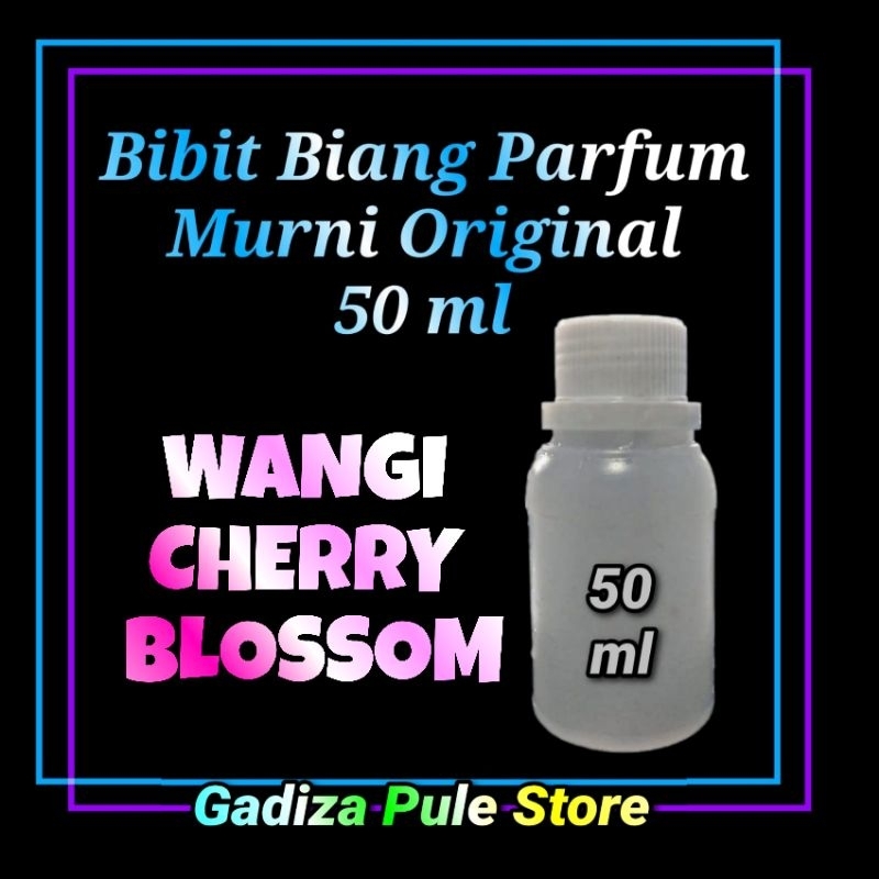 Bibit Parfum CHERRY BLOSSOM 50 ml Biang Wangi Murni  Original Pragrance