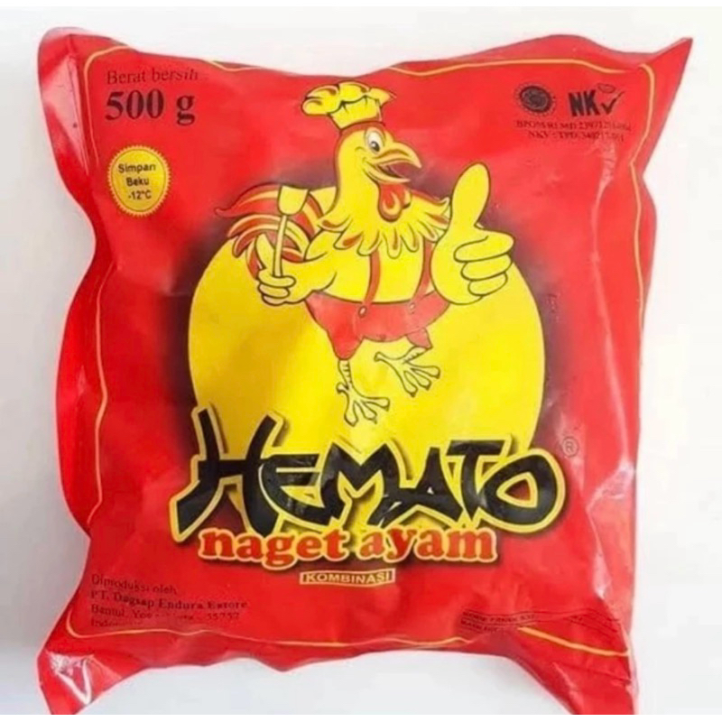 

Hemato Nugget Ayam 500gr