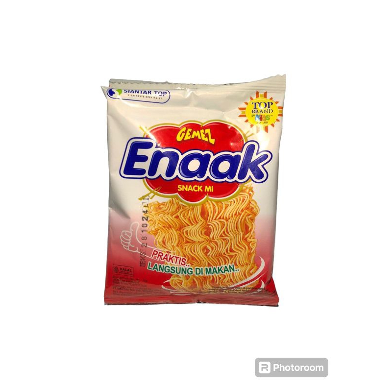 

Snack Mie Enaak 16g(Isi 10pcs)