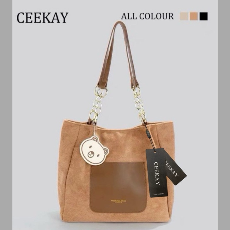 ART J98D CEEKAY TAS TOTE BAG WANITA BLUDRU CK3
