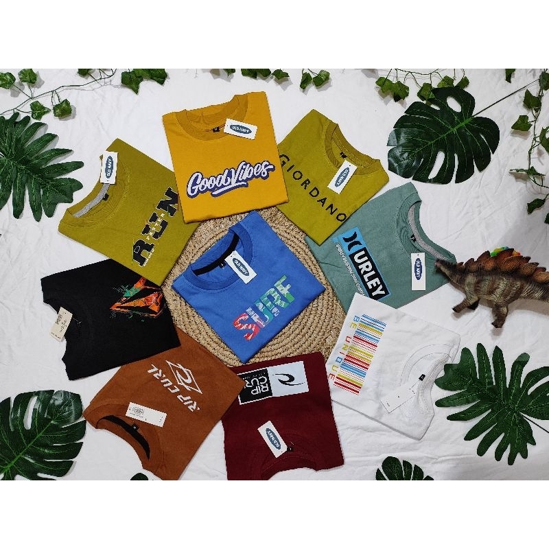 Kaos anak laki laki perempuan kaos distro kaos surfing anak