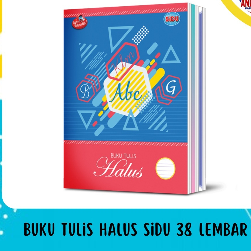 

Sidu Buku Tulis Halus 38 Lembar 1 pack (10 pcs)