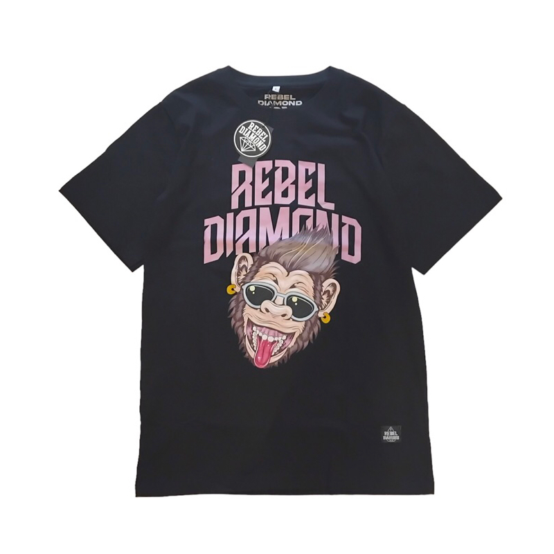 KAOS REBEL DIAMOND | REBEL DIAMOND TSHIRT | FRESS STICKER