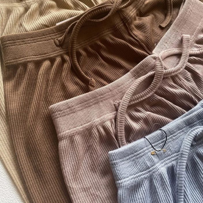 Celana Kulot Knit PremiumKatun Rib