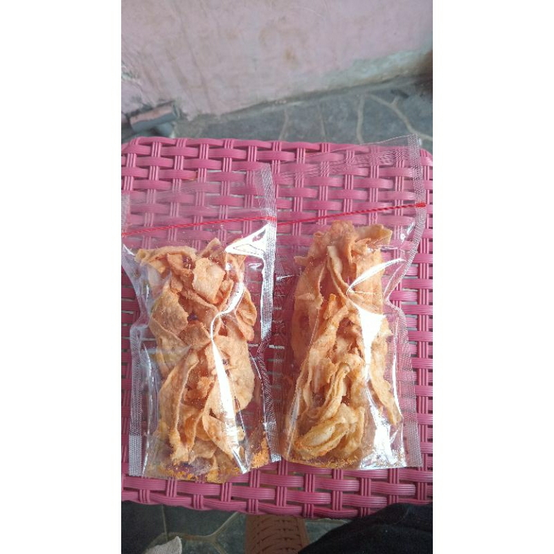 

Keripik kulit kebab