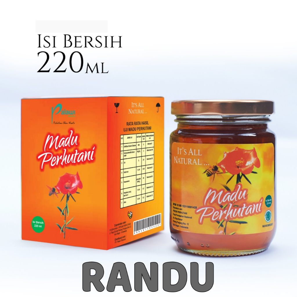 

Madu Asli PERHUTANI RANDU 220 ml