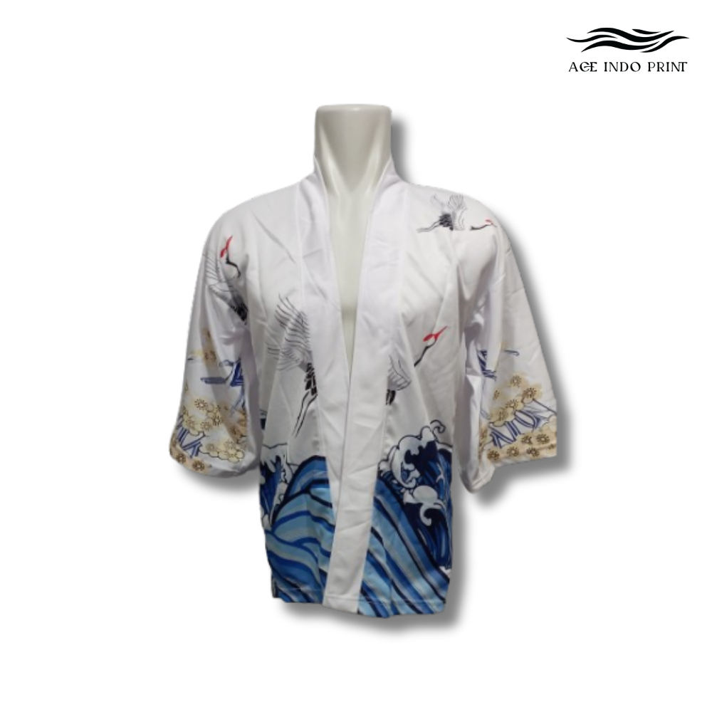 Kimono Cardigan Outer Pria Wanita Fashion #151 Cuci Gudang Flash Stock Terbatas