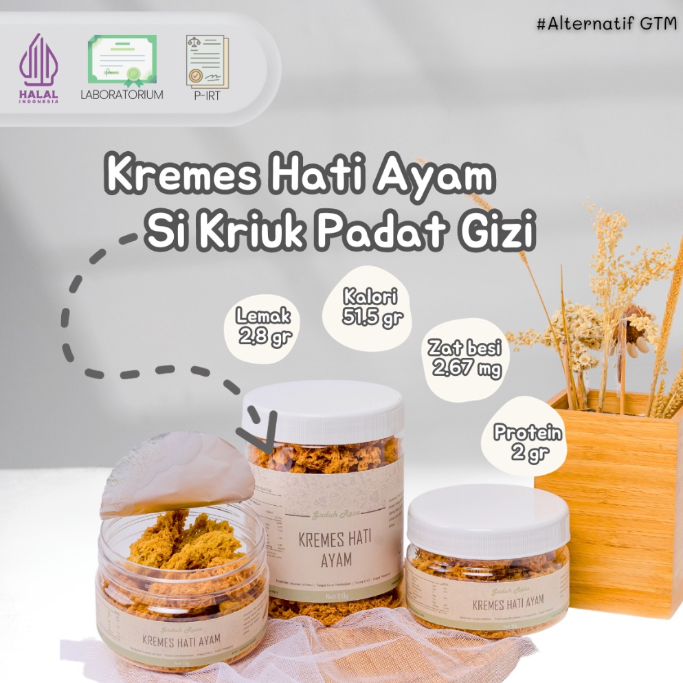

Murmer Kremes Hati Ayam Premium