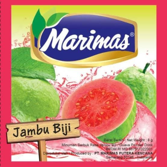 

MINUMAN MARIMAS JAMBU BIJI 1 RENCENG ISI 10 PROMO MURAH