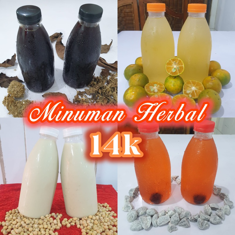 

MINUMAN HERBAL SEHAT TANPA PENGAWET | Liang Teh, Jeruk Kunci/Songkit/Ketna, Susu Kacang Kedelai, Sunboi (Kiamboi) 350ML