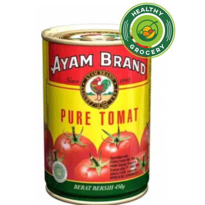 

Dapatkan disini Ayam Brand Pure Tomat 43gr Puree Tomato Pasta Tomat