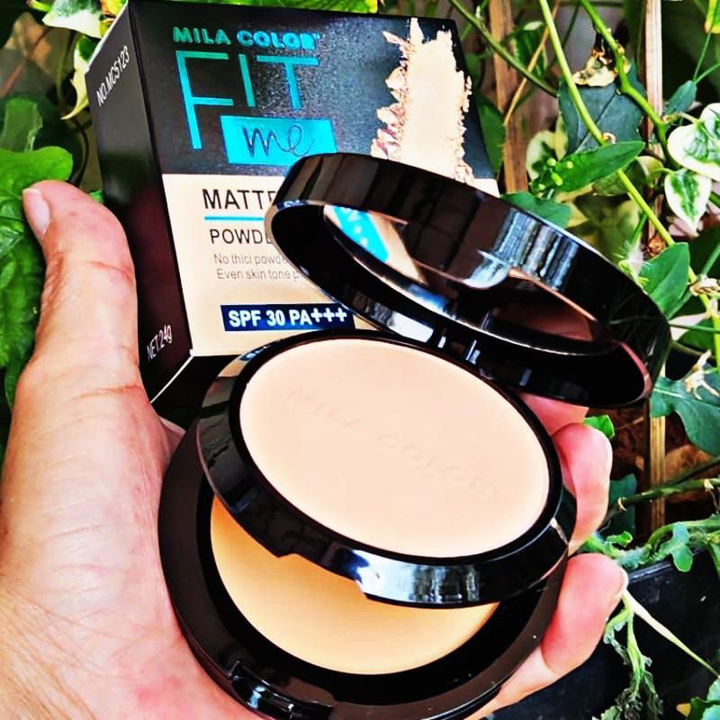 BEDAK FIT ME 2 IN 1 PADAT DAN BASAH BEDAK TAHAN AIR WATERPROOF
